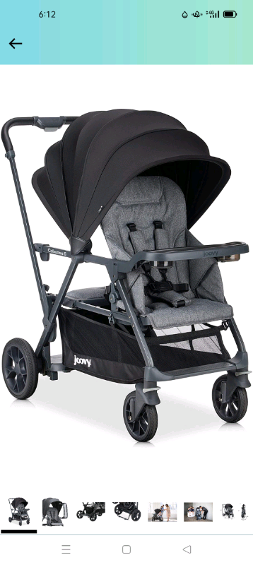 used joovy double stroller